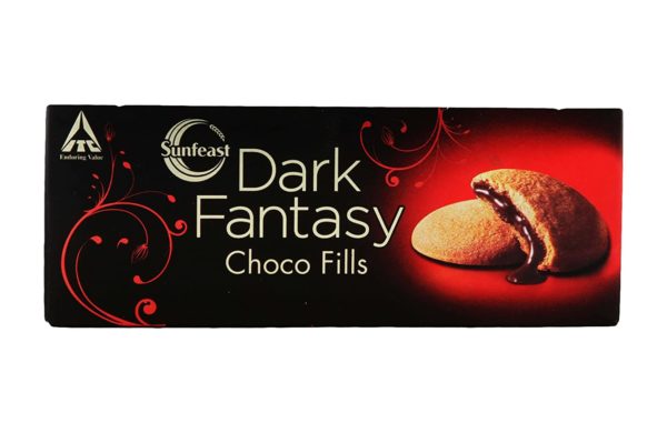 Sunfeast Cream Biscuits Dark Fantasy choco fills 75gm