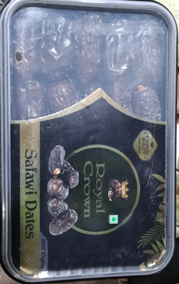 Royal Crown Safawi Dates 500 gm 1 box