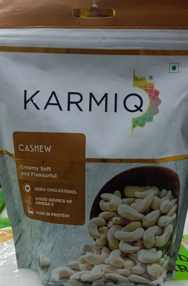 KARMIQ Cashews creamy Soft &Flavourful 500gm