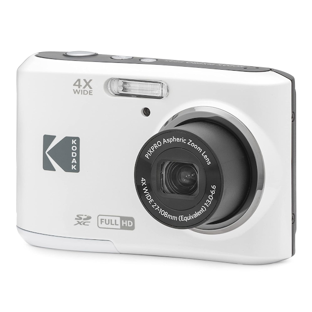 Read more about the article KODAK PIXPRO FZ45 WH 16MP Digital Camera affordable price 4X Optical Zoom 27mm Wide Angle 1080P Full HD Video 2.7″ LCD Vlogging Camera (White)